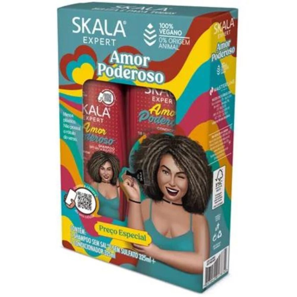 Kit Shampoo Y Acond Amor Poderoso Skala Expert 650ml image number 1.0