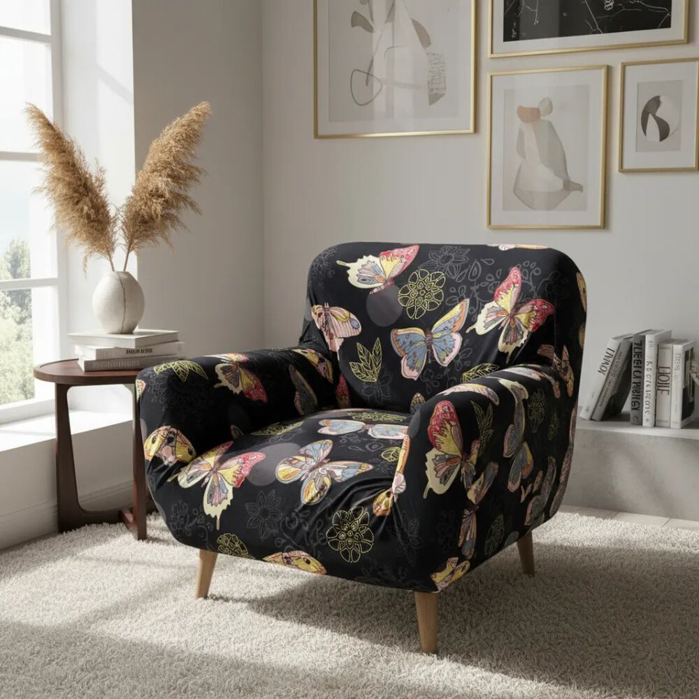 Funda De Sof&aacute; Estampada De 1 Cuerpo image number 0.0