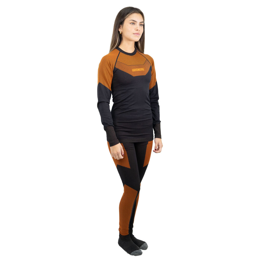 Conjunto Primera Capa Hw Ecoopper Mujer Black image number 1.0