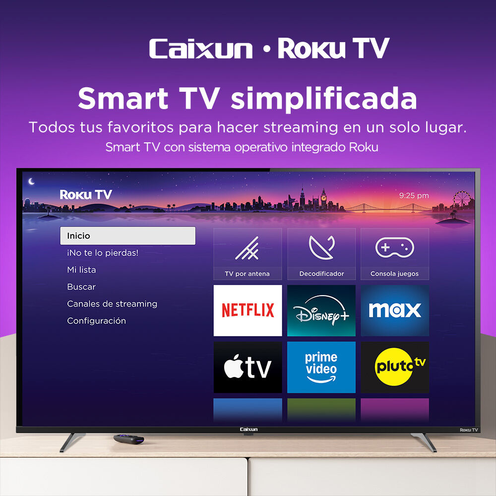 Smart Tv Caixun Led 50" Uhd 4k Roku Tv C50v1ur image number 1.0