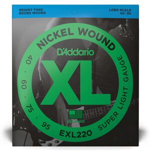 Set Cuerdas Bajo El&eacute;ctrico 40-95 Exl220 Daddario