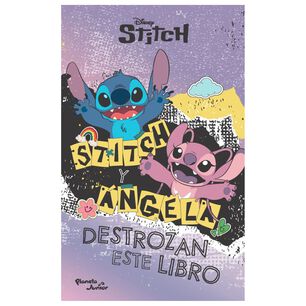 Stitch & Angel Destrozan Este Libro - Disney
