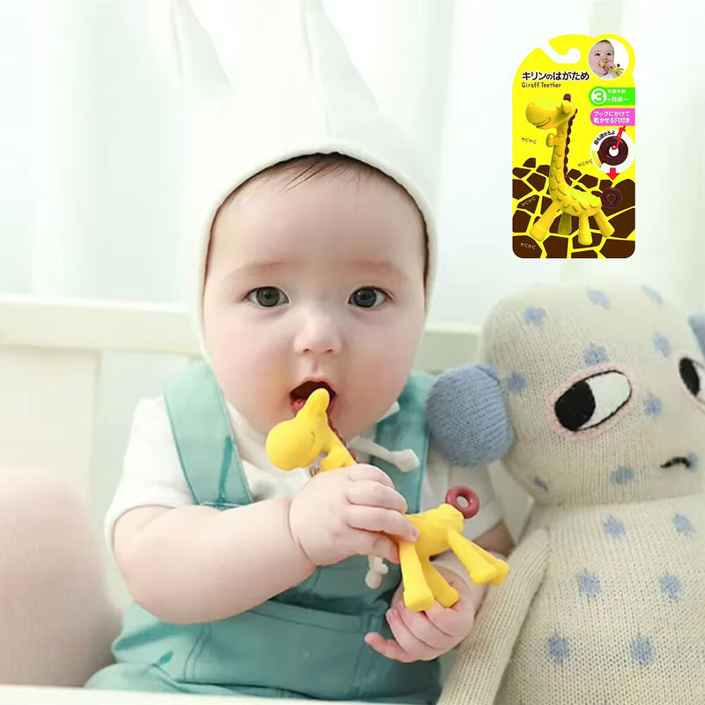 Mordedor Jirafa De Silicona Para Bebe Para Calmar Denticion image number 5.0