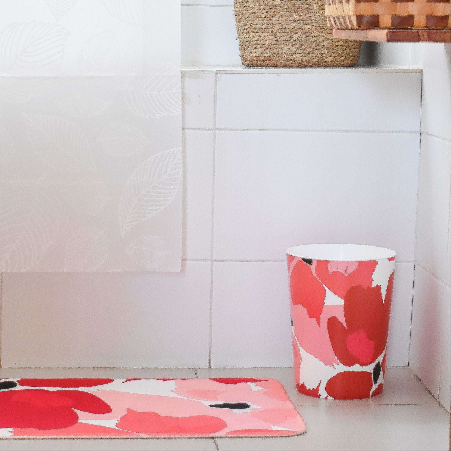 Papelero Sun Blanco Rosa 6lt image number 2.0