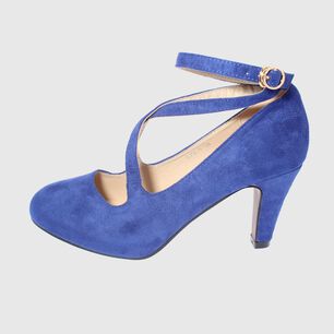 Zapato Taco Azul Heriel Art. 5h6553blue