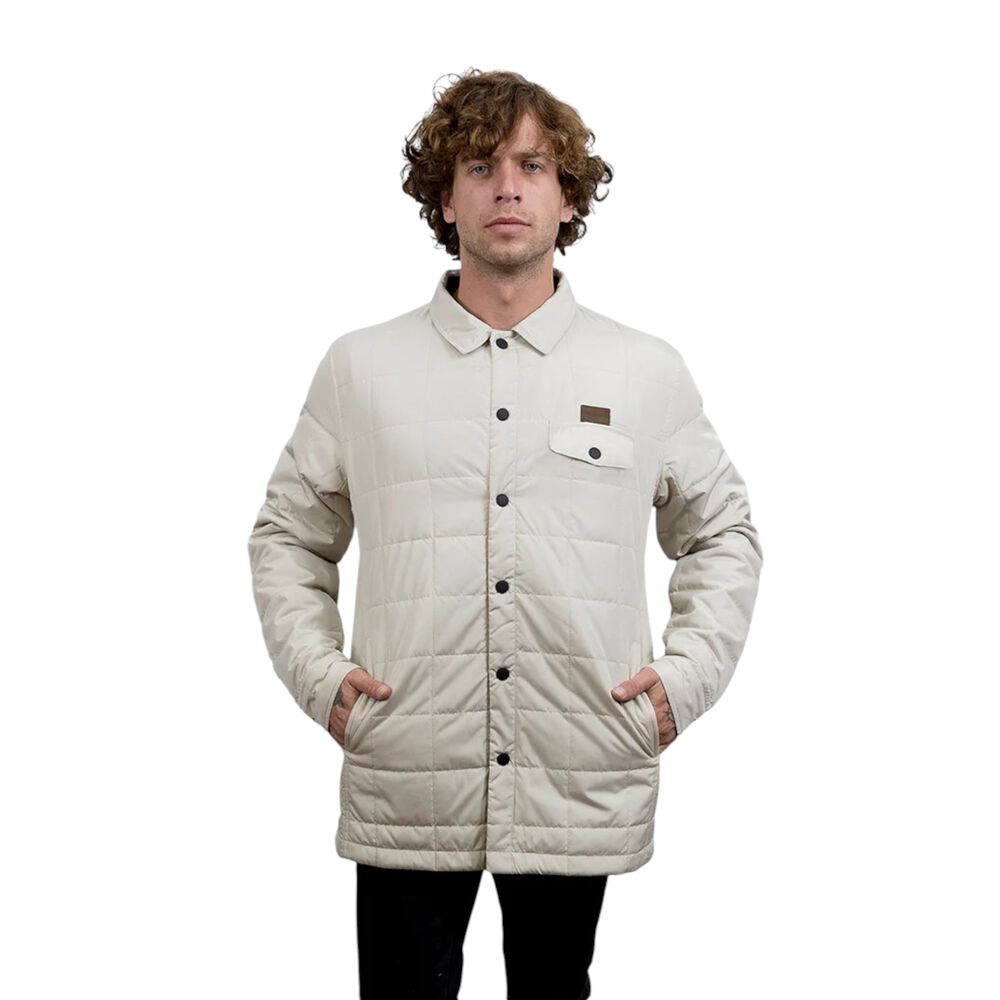 Chaqueta Parka Landing Zone Taupe Hombre Falcone image number 0.0