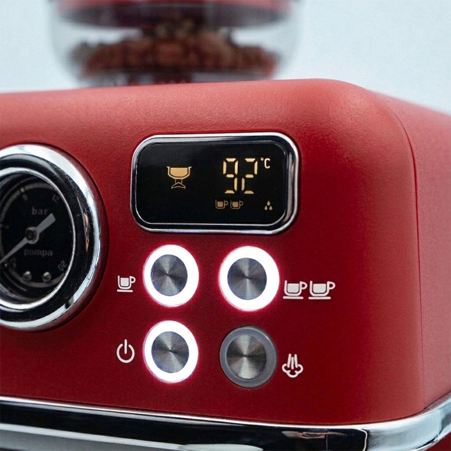Cafetera Espresso Con Molinillo 21 Bares Con Kit Barista Modelo Parma Marca Telefunken image number 6.0