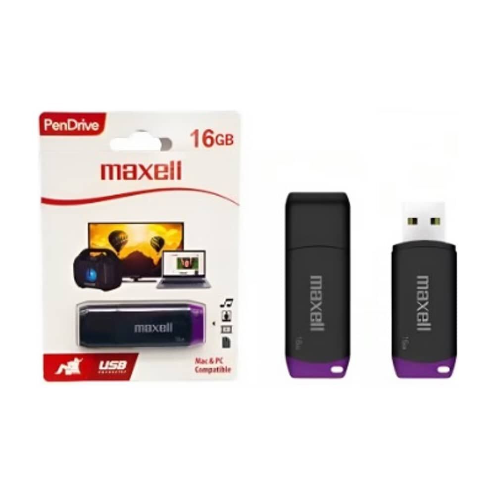 Pendrive Maxell Usb 16 Gb Compatible Con Mac/pc image number 0.0