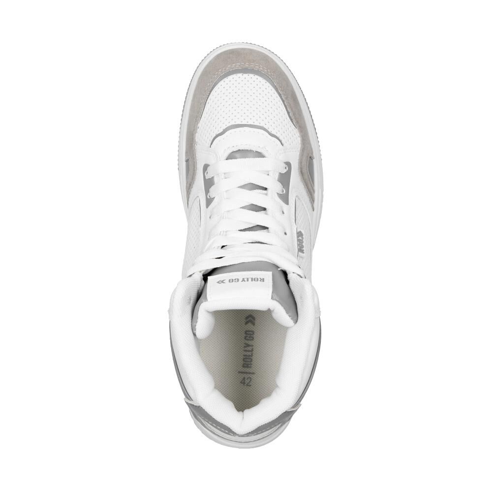 Zapatilla Urbana Hombre Rolly Go White image number 4.0