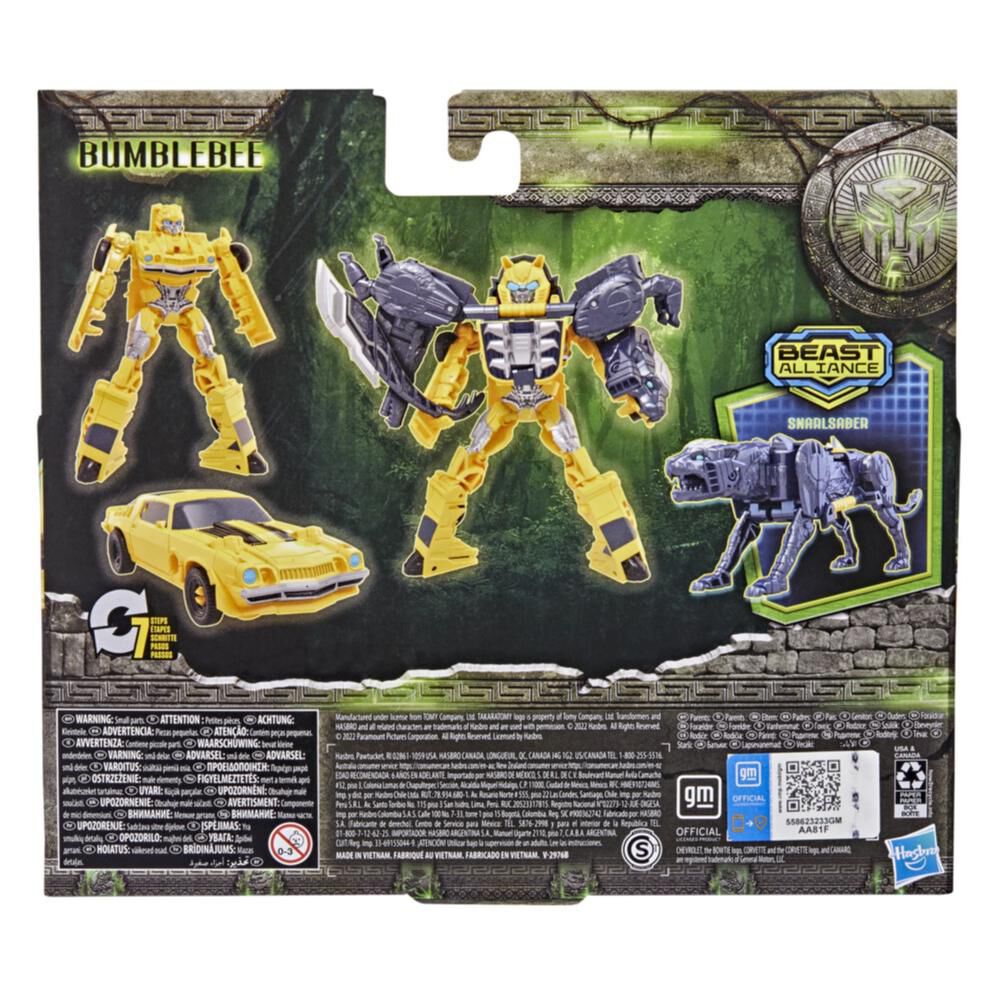 Figura De Acción Transformers Beast Combiner 2 Pack image number 4.0