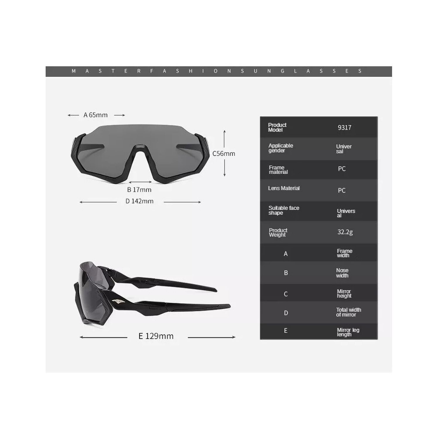 Lentes Polarizados Ciclismo Mtb Uv400 image number 4.0