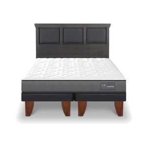 Cama Europea Cic Anatomic / King / Base Dividida + Respaldo