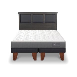 Cama Europea Cic Anatomic / King / Base Dividida + Respaldo