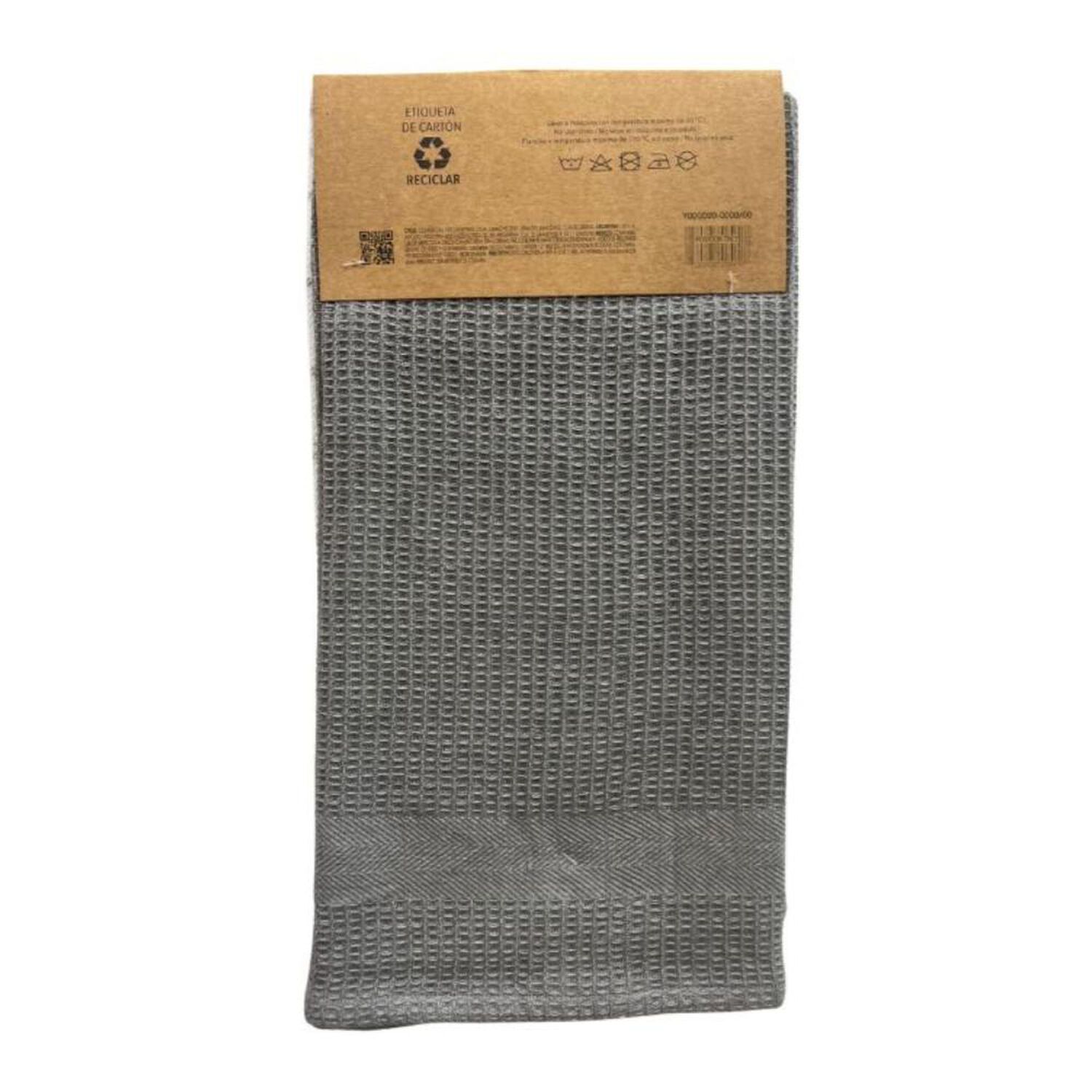 Pa&ntilde;o De Cocina Decoexpress Set 2 Pa&ntilde;os De Cocina Lineas Gris / 2 Piezas image number 1.0