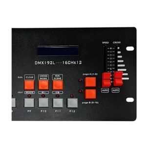 Controlador Dmx512 Luces Disco Para Dj Con 192 Canales Gti