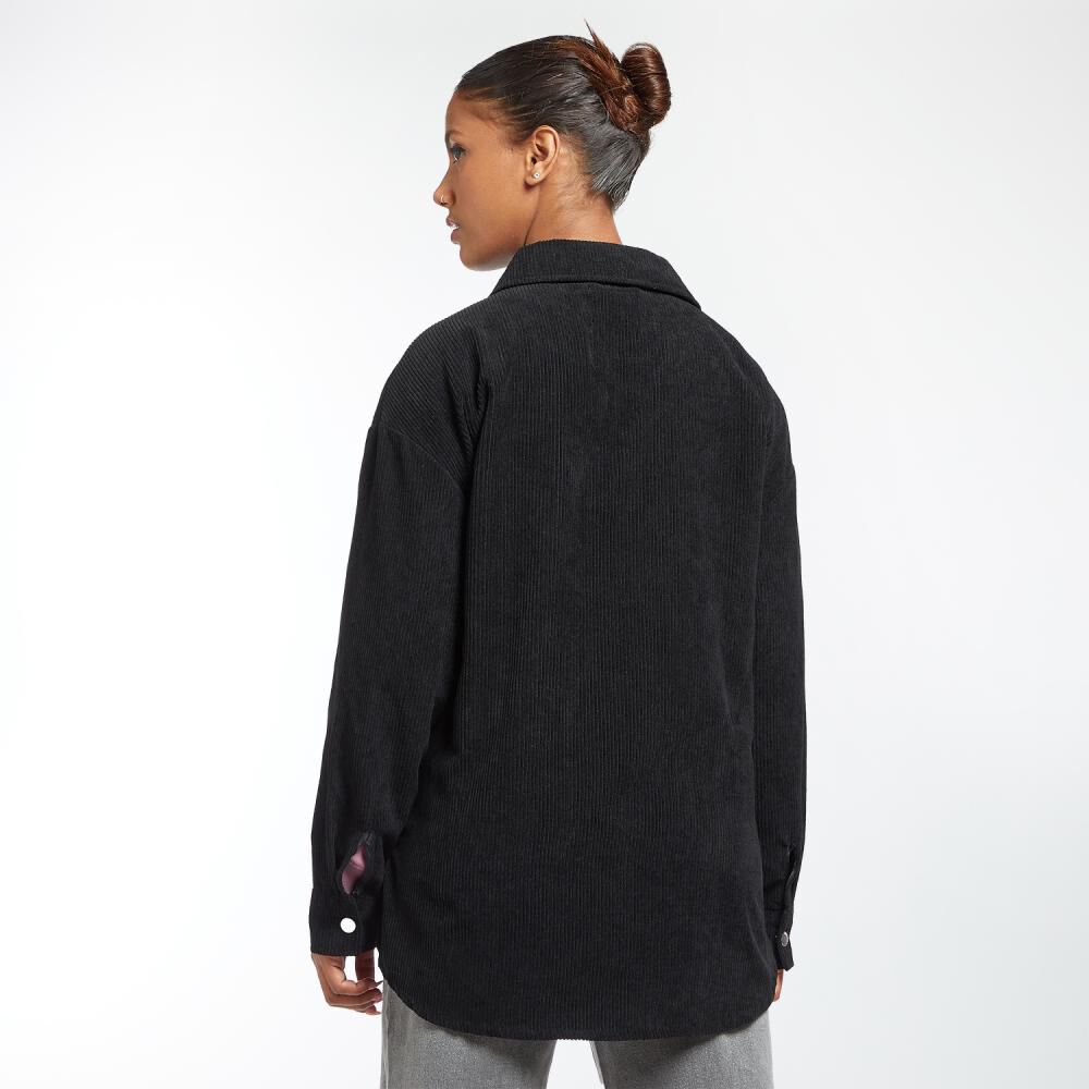 Chaqueta Sobrecamisa Cotel&eacute; Manga Larga Cuello Camisero Mujer Rolly Go image number 3.0