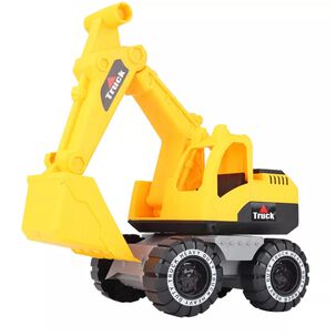 Juguete Excavadora De Ingenieria Amarillo