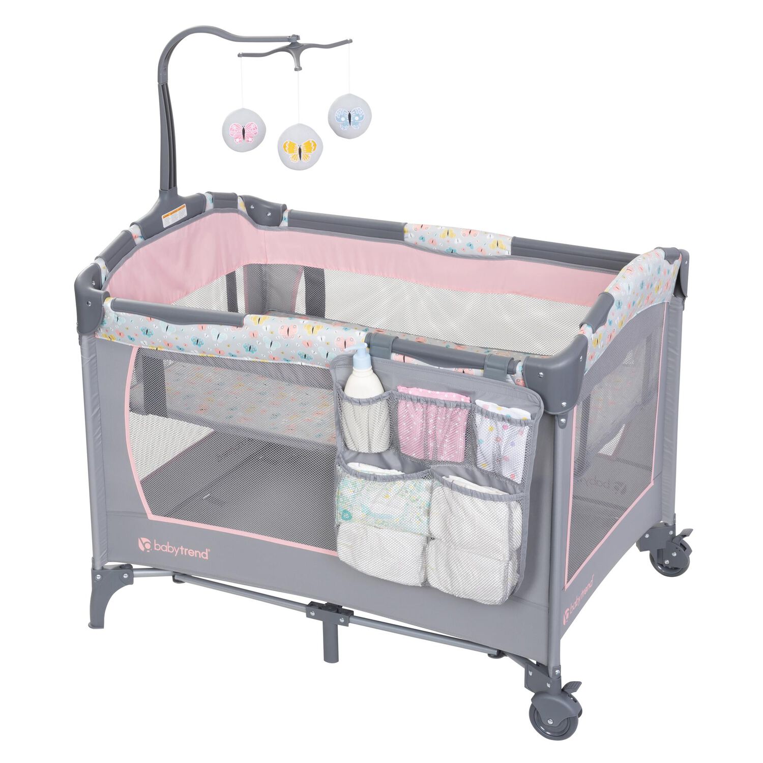 Cuna Corral Ez Rest Butterfly Rain image number 0.0