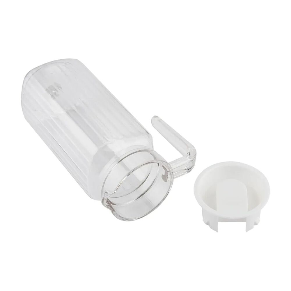 Jarra De Vidrio Agua Jarra De Jugo Jarra Con Tapa Vintage 1 Litro image number 3.0