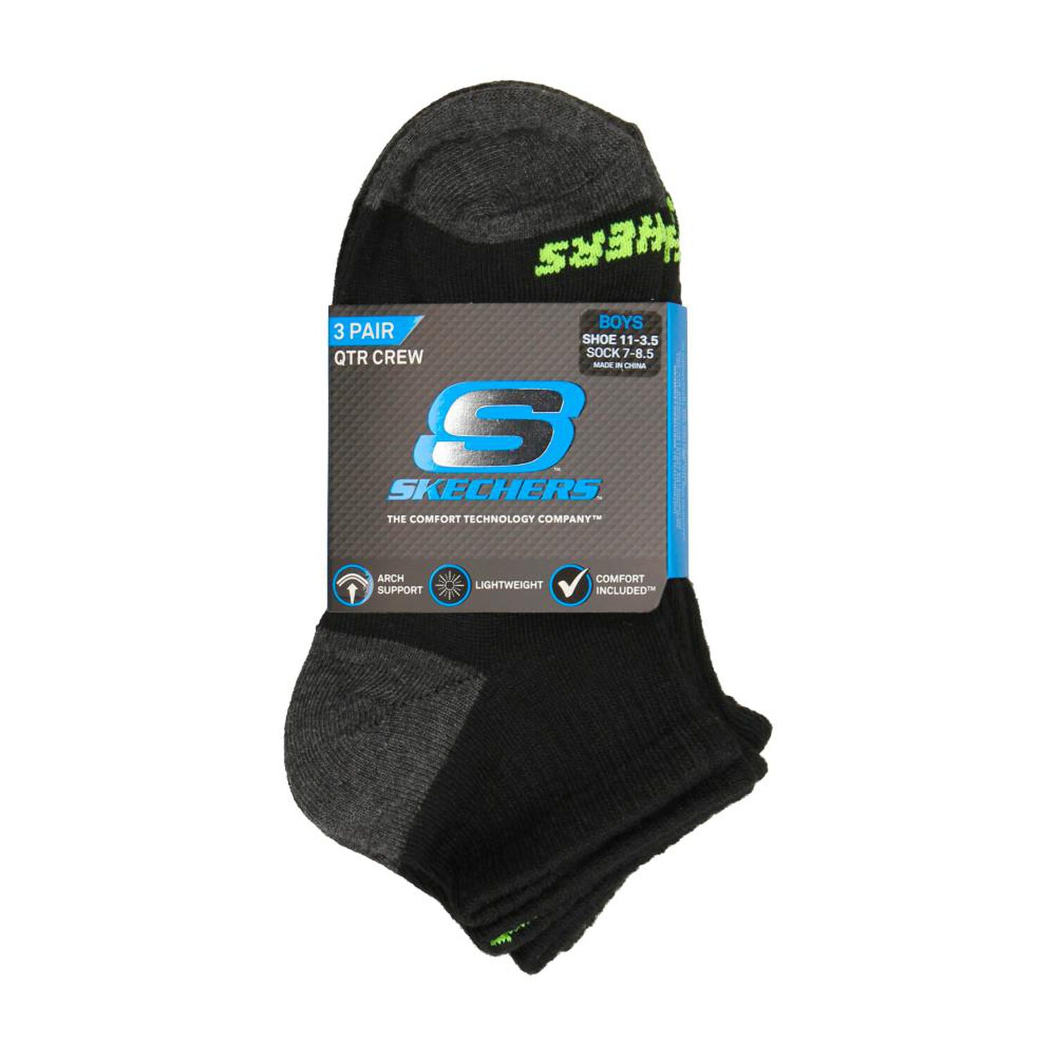 Calcetines Skechers / 3 Pares image number 1.0