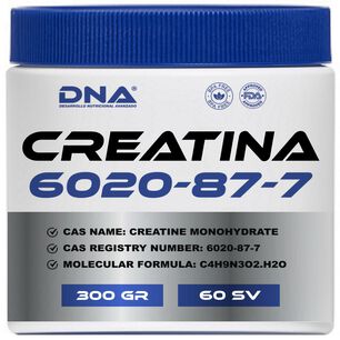 Creatina D N A&reg; - Absolutamente Pura - Pote - 300 Gr 1un