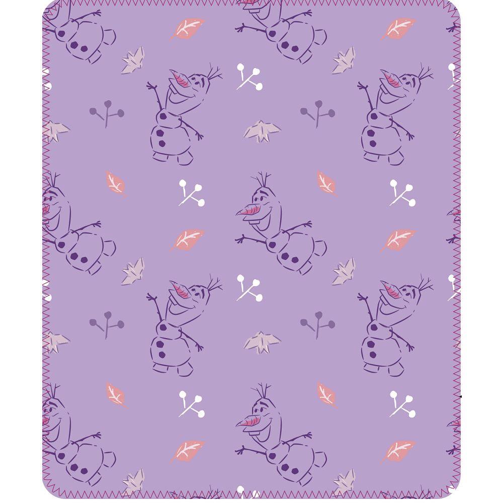 Frazada Infantil Ni&ntilde;as Dise&ntilde;o Animado 127x152 Manta Mantitas Frozen image number 1.0