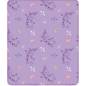 Frazada Infantil Ni&ntilde;as Dise&ntilde;o Animado 127x152 Manta Mantitas Frozen
