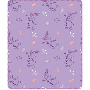 Frazada Infantil Ni&ntilde;as Dise&ntilde;o Animado 127x152 Manta Mantitas Frozen