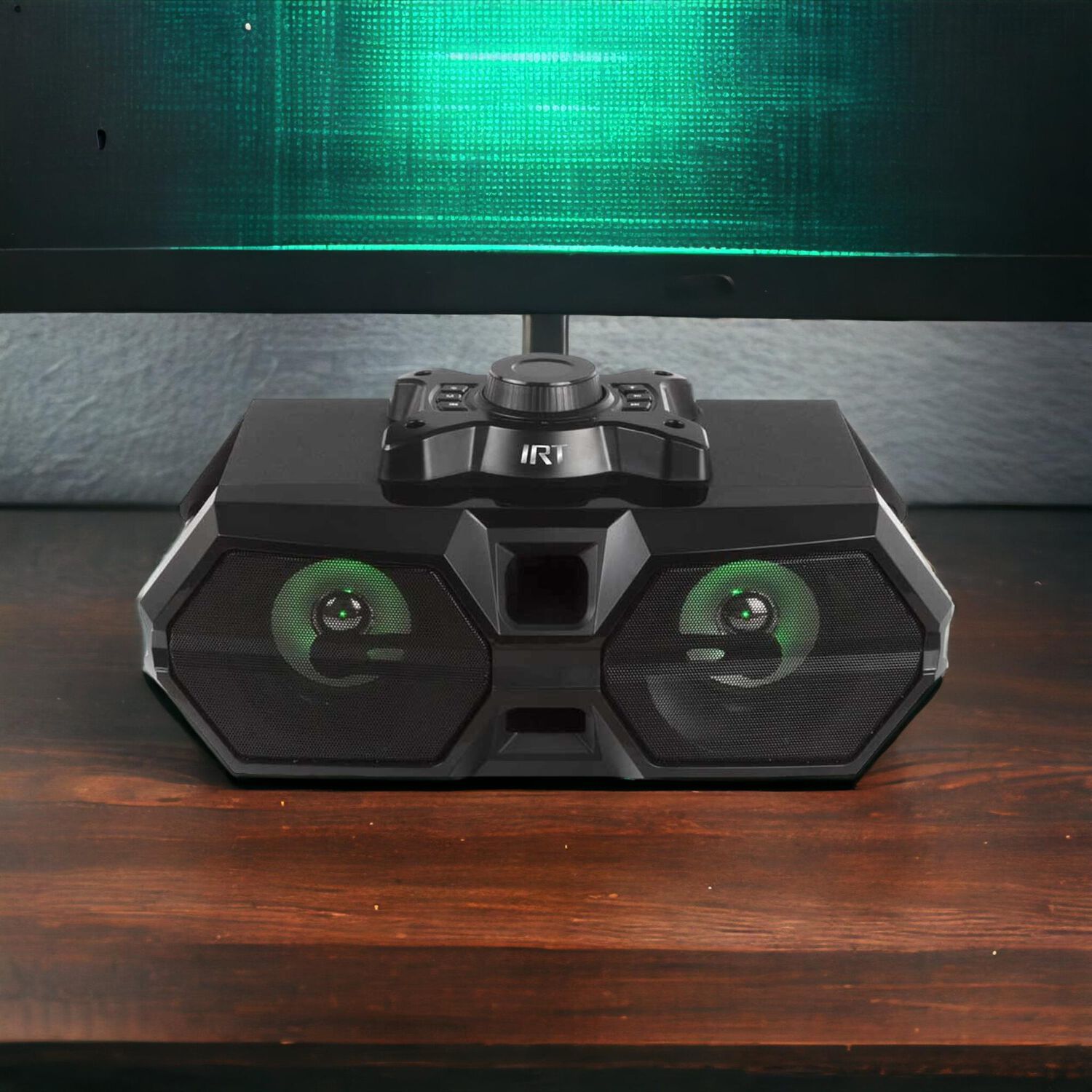 Parlante De Mesa Irt Recargable Bt / Led / Fm S40btm image number 4.0