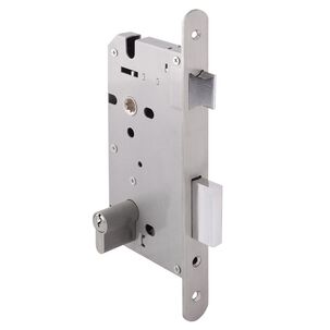 Cerradura Embutir Odis 202 Llave-llave - Plata