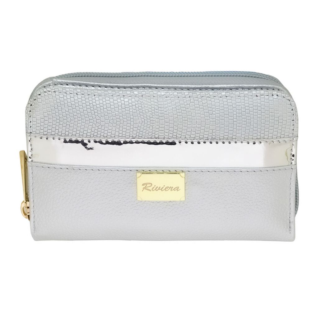 Billetera De Mujer Riviera Cuero Natural image number 0.0