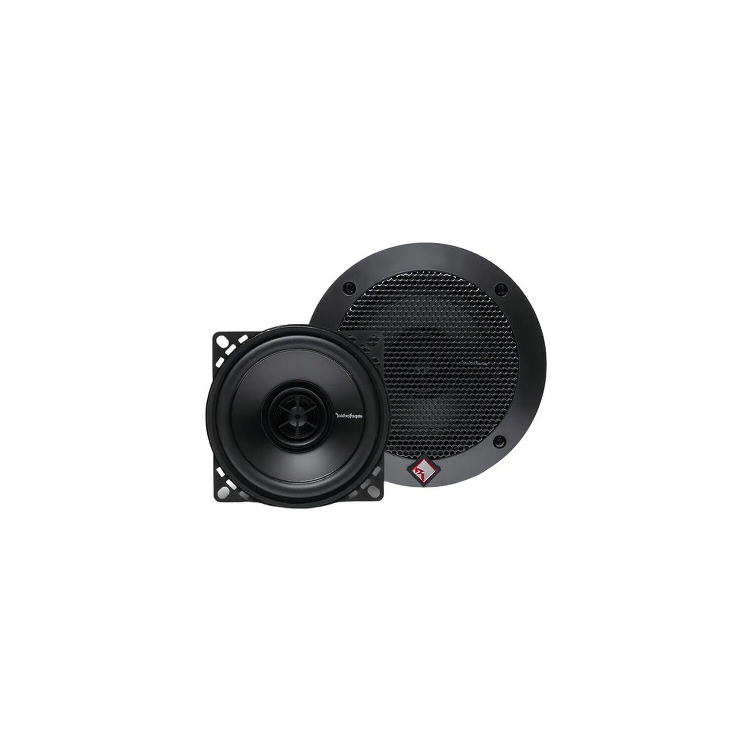 Rockford Fosgate R14x2 Bocinas Coaxiales 4 Pulg 2 V&iacute;as 30w Rms Auto Negro image number 1.0