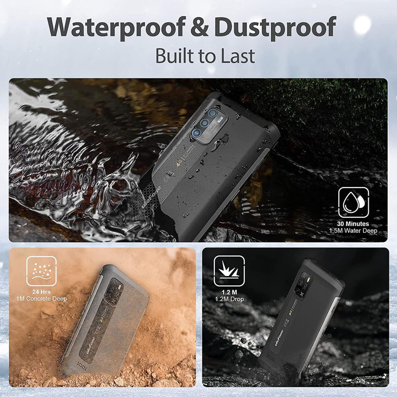 Celular Rugged Ulefone Armor X10 Pro Resistente A Golpes, Polvo, Humedad Y Agua / Desbloqueo Facial, Nfc, Bot&oacute;n Ptt image number 5.0