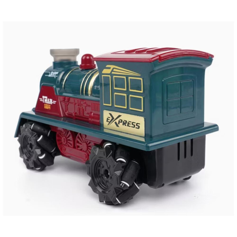 Juguete Auto Tren A Control Remoto Con Luces Sonido Infantil image number 1.0