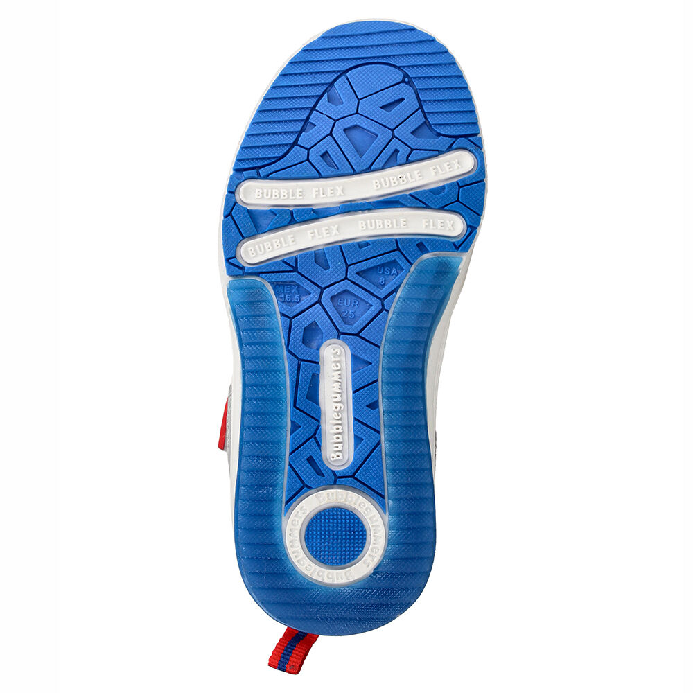Zapatilla Niño Bubblegummers Luces Neon Blanco-gris image number 6.0