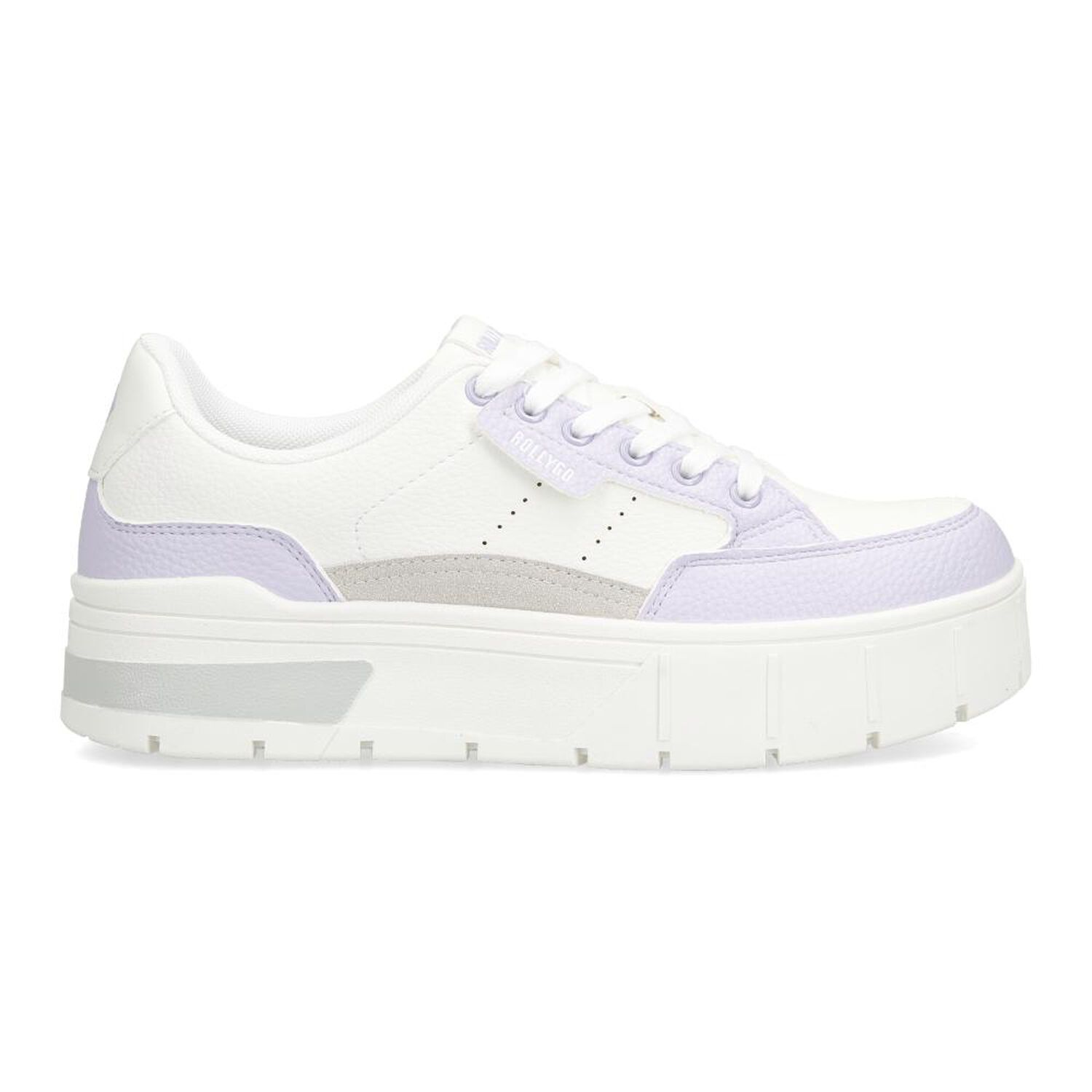 Zapatilla Urbana Mujer Rolly Go White image number 2.0