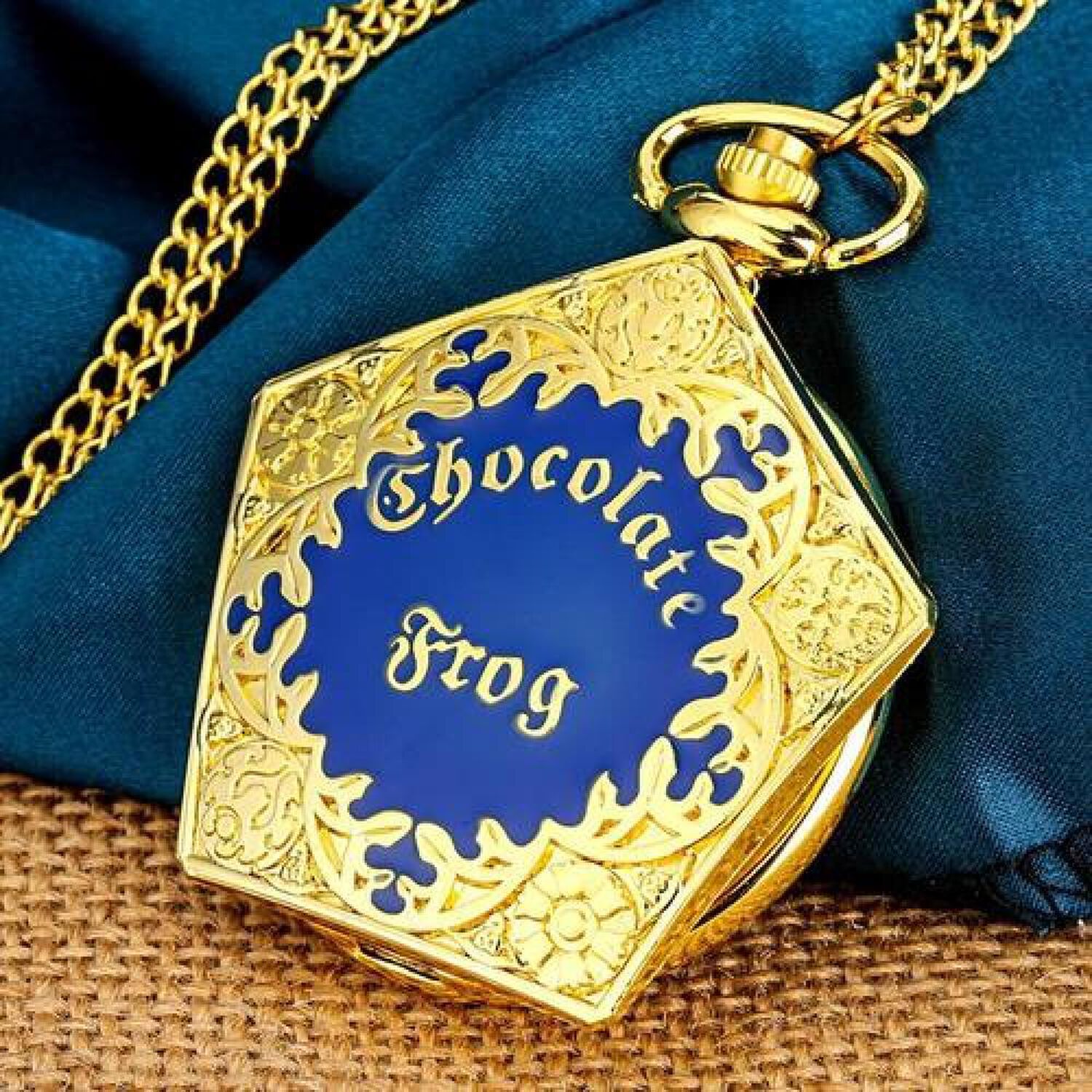 Reloj De Bolsillo Harry Potter Chocolate Frog Rana image number 3.0
