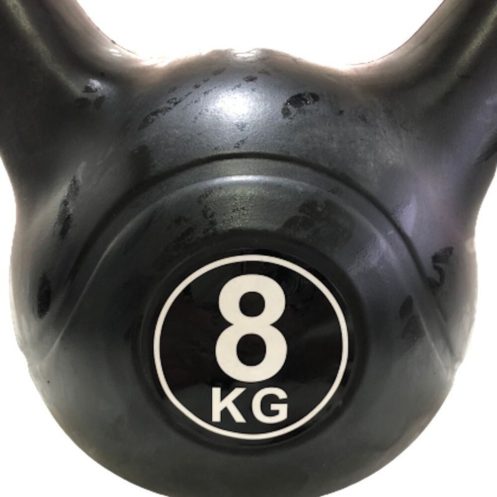 Pesa Rusa Kettlebell Resina 8 Kg | Entrenamiento | Crossfit image number 1.0