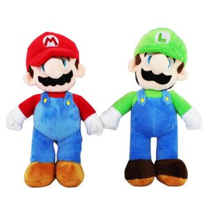 Juguete Pack 2 Peluches Mario Y Luiggi 28cm Infantil