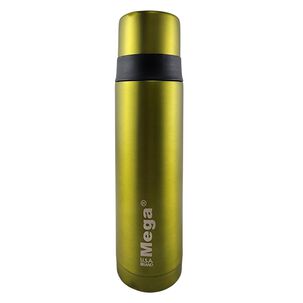 Termo Mega Slim Iv 470ml Acero Inoxidable Metalico Te Cafe Verde