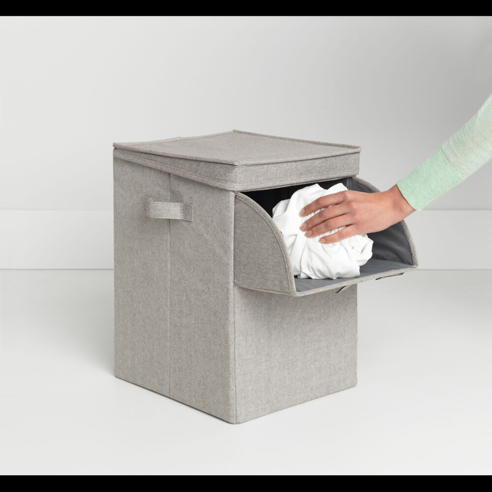 Caja Apilable Para Ropa 35 Lt Grey image number 2.0