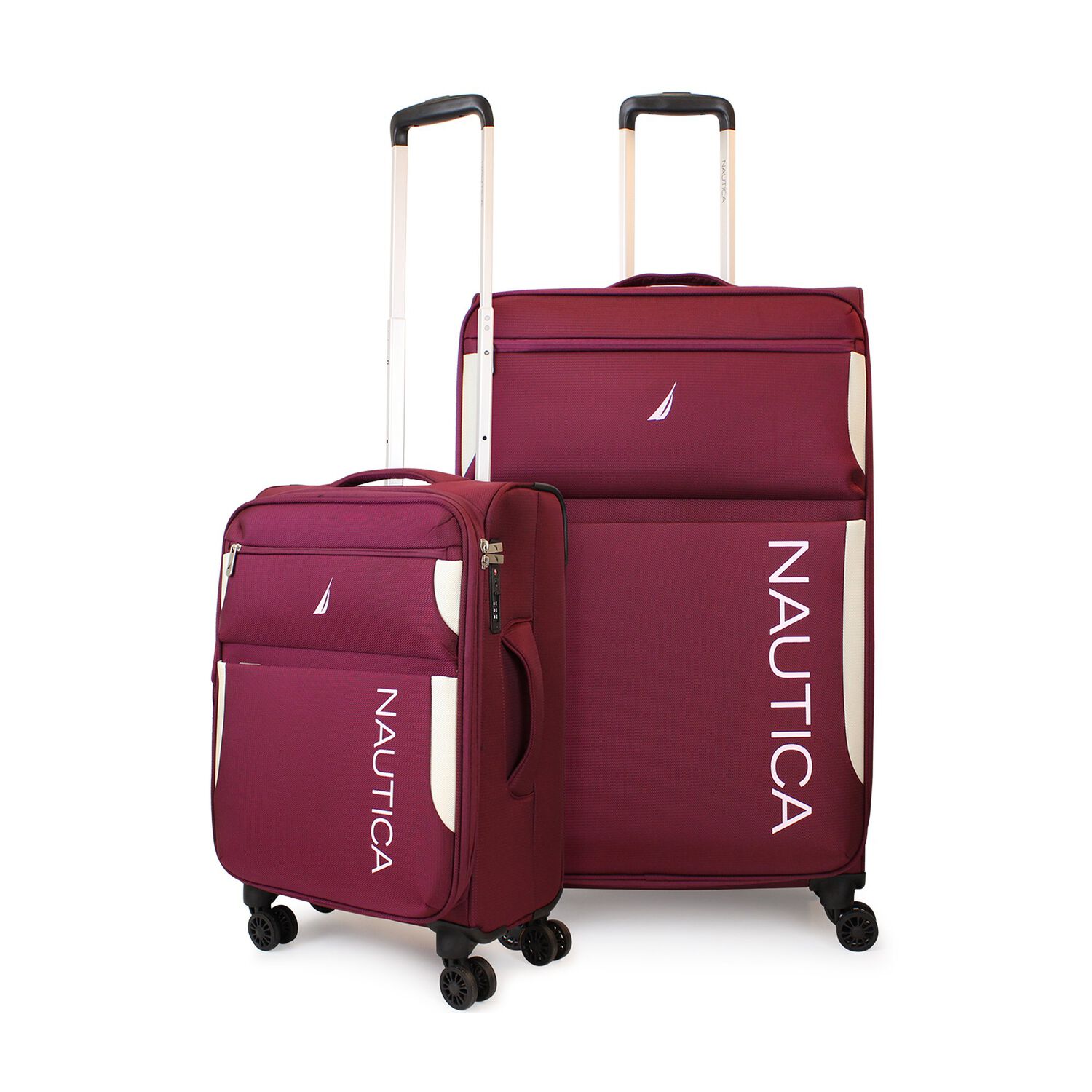 Pack 2 Maletas Blandas S+l Nautica Marbella 10kg Y 23kg Burdeo image number 0.0