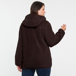 Chaqueta Reversible Regular Cuello Alto Mujer Sexy Large