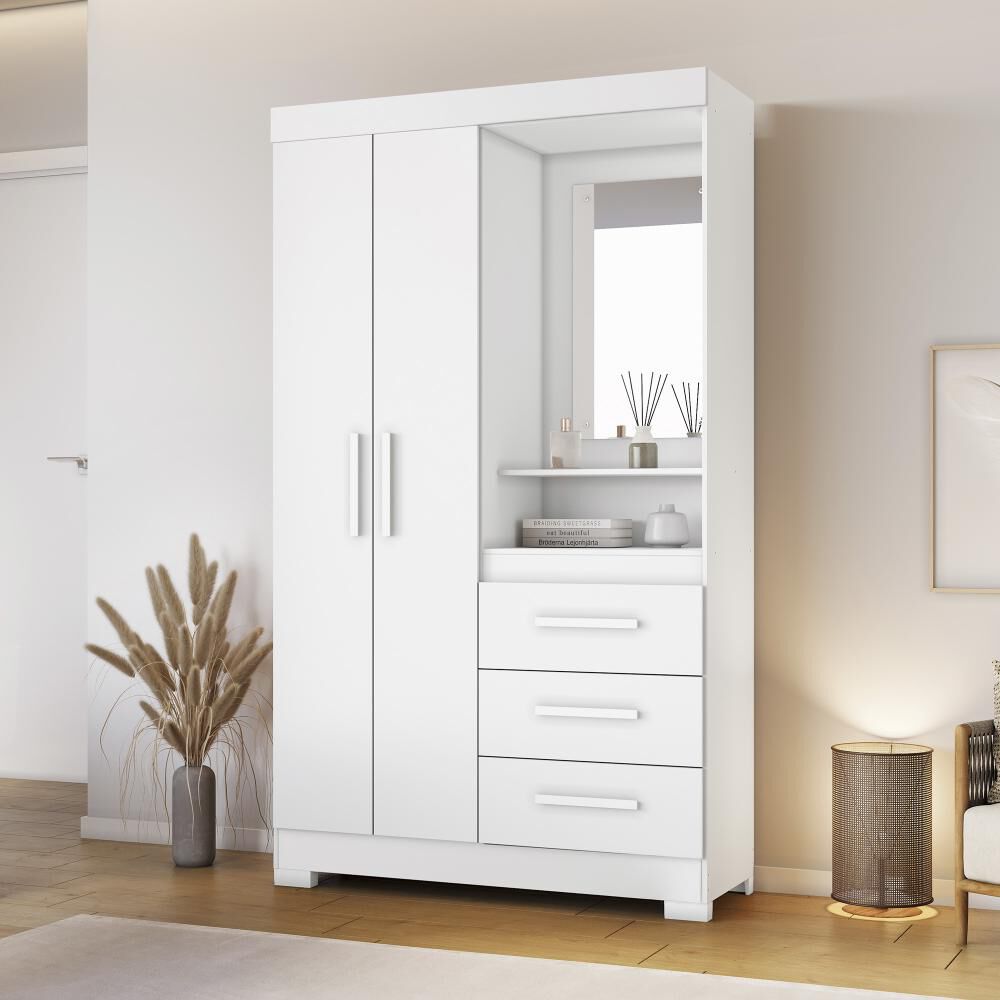 Clóset Home Mobili Closet Gala / 2 Puertas / 3 Cajones image number 8.0