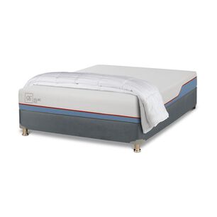Cama Americana Cic Excellence Plus / 2 Plazas / Base Normal + Plum&oacute;n