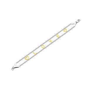 Pulsera Lp3503-2/1 Lotus Silver Mujer Teddy