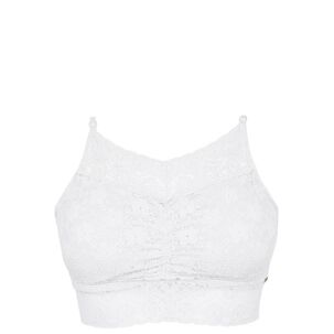 Top Encaje Recogido Blanco 2rios