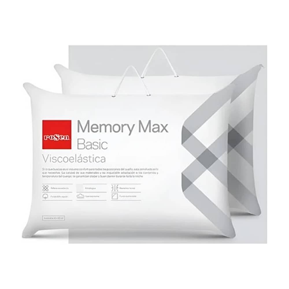 Almohada Memory Max Basic Americana 42 X 62 Cm - Rosen image number 2.0