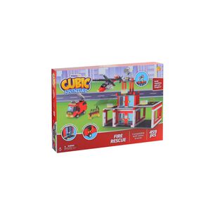 Bloques 459 Pzas - Estacion Bombero Happy Line
