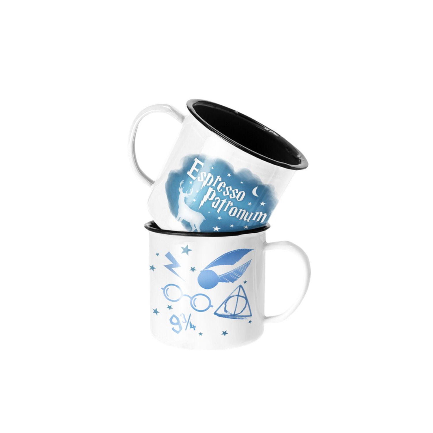 Taza Enlozada Lechera Expresso Patronum Harry Potter image number 0.0